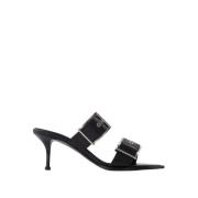 High Heel Sandals Alexander McQueen , Black , Dames