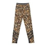 Bruine Leggings voor Vrouwen Just Cavalli , Brown , Dames