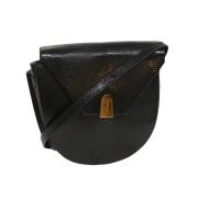 Pre-owned Leather shoulder-bags Yves Saint Laurent Vintage , Black , D...