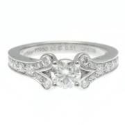 Pre-owned Platinum rings Cartier Vintage , Gray , Dames