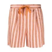 Casual Shorts Forte Forte , Pink , Dames
