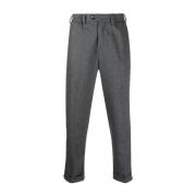 Suit Trousers PT Torino , Gray , Heren