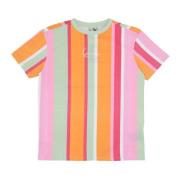 Gestreept T-shirt voor Vrouwen Karl Kani , Multicolor , Dames