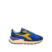 Blauwe Mercury Sneakers Retro Stijl Diadora , Blue , Unisex