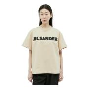 T-Shirts Jil Sander , Beige , Dames