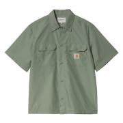 Short Sleeve Shirts Carhartt Wip , Green , Heren