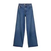 Wide Jeans Tommy Hilfiger , Blue , Dames