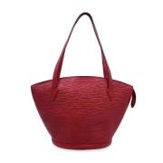 Pre-owned Leather louis-vuitton-bags Louis Vuitton Vintage , Red , Dam...