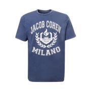 T-Shirts Jacob Cohën , Blue , Heren