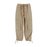 Tapered Trousers Isabel Marant Étoile , Beige , Dames