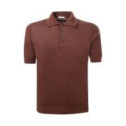 Polo Shirts Malo , Brown , Heren