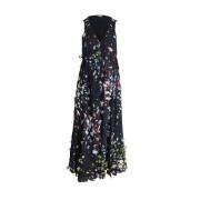 Pre-owned Silk dresses Chloé Pre-owned , Black , Dames