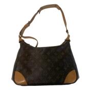 Pre-owned Canvas louis-vuitton-bags Louis Vuitton Vintage , Brown , Da...