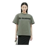 T-Shirts Jil Sander , Green , Dames