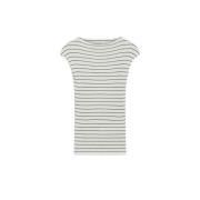 Gezellig Gebreide Trui Sportmax , White , Dames