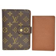 Pre-owned Canvas wallets Louis Vuitton Vintage , Brown , Dames