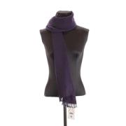 Pre-owned Cashmere scarves Hermès Vintage , Purple , Dames
