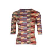 Pre-owned Wool tops Chanel Vintage , Multicolor , Dames