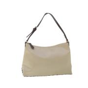 Pre-owned Nylon shoulder-bags Burberry Vintage , Beige , Dames