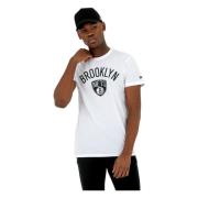 Wit Team Logo Tee Bronet New Era , White , Heren