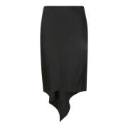 Midi Skirts Helmut Lang , Black , Dames