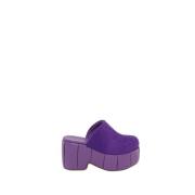 Heeled Mules THEMOIRè , Purple , Dames