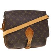 Pre-owned Canvas louis-vuitton-bags Louis Vuitton Vintage , Brown , Da...