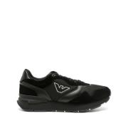 Sneakers Emporio Armani , Black , Heren