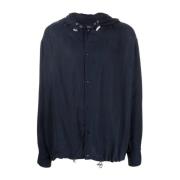 Long Sleeve Tops Giorgio Armani , Blue , Heren