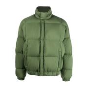 Down Jackets Kenzo , Green , Heren