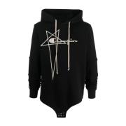 Hoodies Rick Owens , Black , Heren