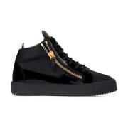 Elegant Zwarte Sneakers Giuseppe Zanotti , Black , Dames