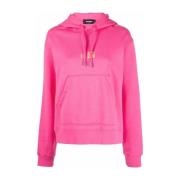 Roze Mini Icon C.Hoodie Dsquared2 , Pink , Dames