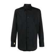 Zwart Casual Shirt met Lange Mouwen Billionaire , Black , Heren