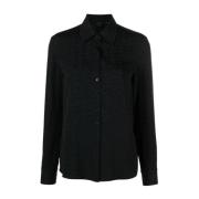 Long Sleeve Tops Pinko , Black , Dames