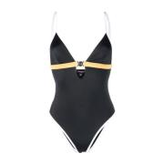 Beachwear Balmain , Black , Dames