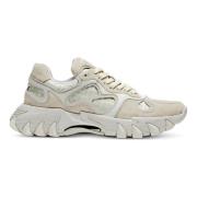 Witte Sneakers Casual Flats Balmain , White , Dames
