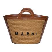 Bucket Bags Marni , Brown , Dames