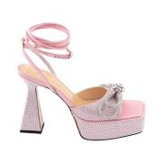 High Heel Sandals Mach & Mach , Pink , Dames