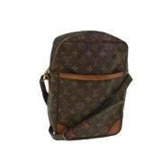 Pre-owned Canvas louis-vuitton-bags Louis Vuitton Vintage , Brown , Da...