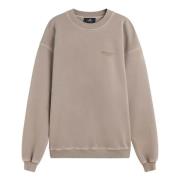 Urban Oversize Katoenen Sweater Represent , Beige , Heren