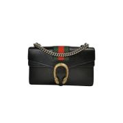 Pre-owned Leather gucci-bags Gucci Vintage , Black , Dames