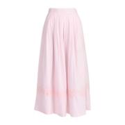 Midi Skirts March23 , Pink , Dames