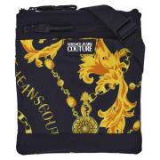 Zwarte Couture Tassen Versace Jeans Couture , Multicolor , Heren