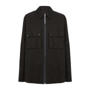 Jackets Balmain , Black , Heren