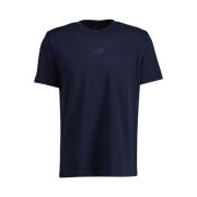 Janso Donkerblauw Logo T-Shirt Heren AlphaTauri , Blue , Heren