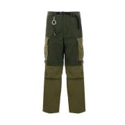 Trousers Moncler , Green , Heren