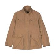 Coats Moncler , Brown , Dames