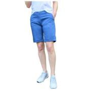 New York Chino Shorts Mason's , Blue , Dames