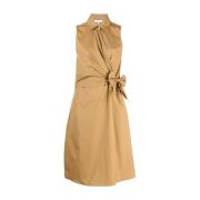 Bruine Maxi Wrap Shirtjurk Vince , Brown , Dames